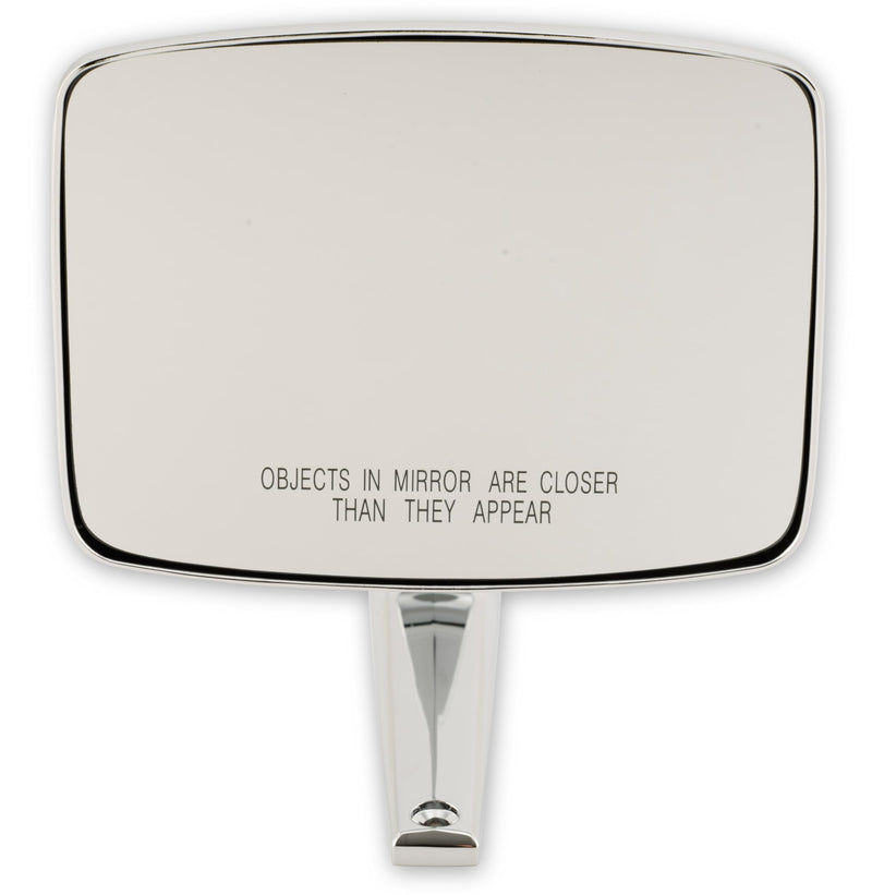 Scott Drake Convex Glass Outside Mirror in a Chrome Finish for Right Side, Compatible with 1967-1979 Ford Bronco, Model C7TZ-17696-C