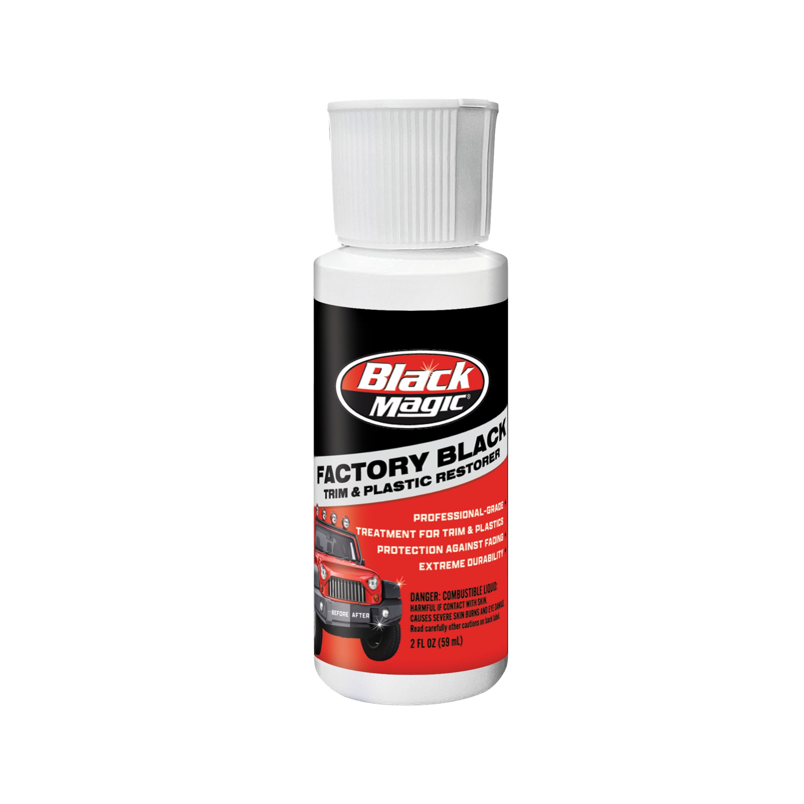 120164 Black Magic Factory Trim Restorer Black