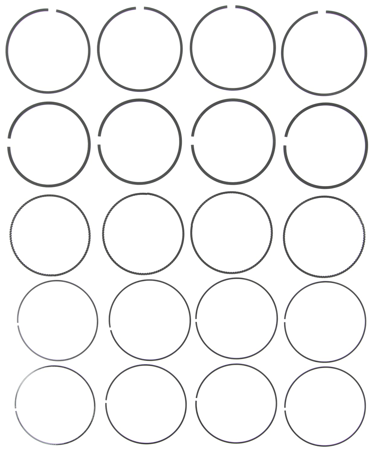 Engine MAHLE Piston Ring Set 42301CP