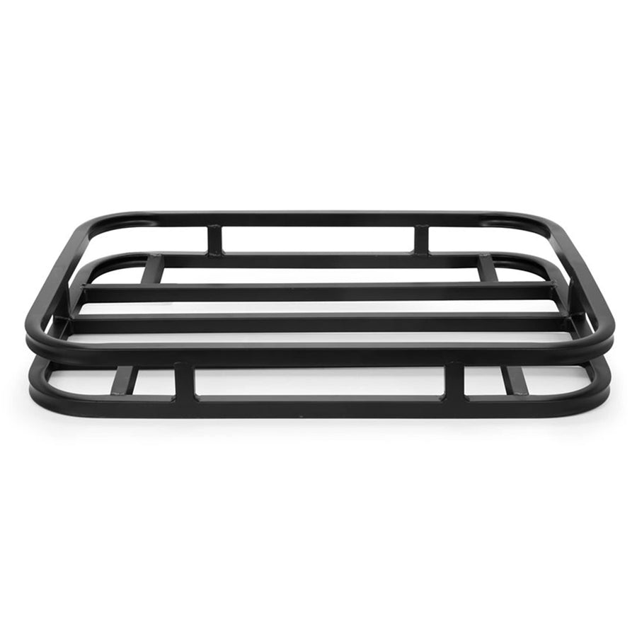 Eaz-Lift Camco RV Bumper Mounted Cargo Carrier - Perfect for Carrying Cargo on The Back of Your RV - Fits 4-inch and 4-1/2-inch Bumpers - Mounting Hardware Included (48470), Black