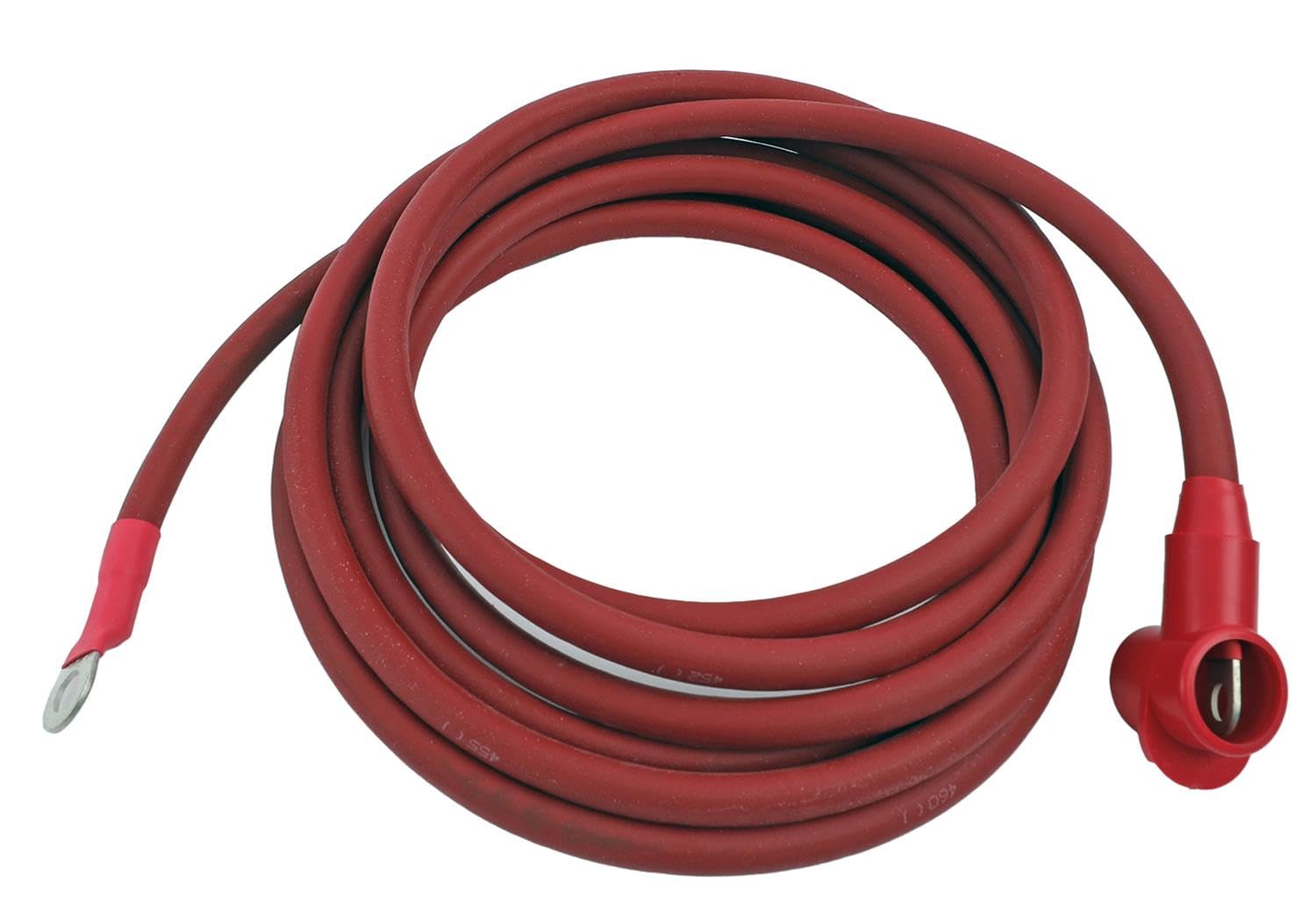 Alt Charge Wire Powermaster 4g 12 ft 5/16 & 1/4 Eyelet