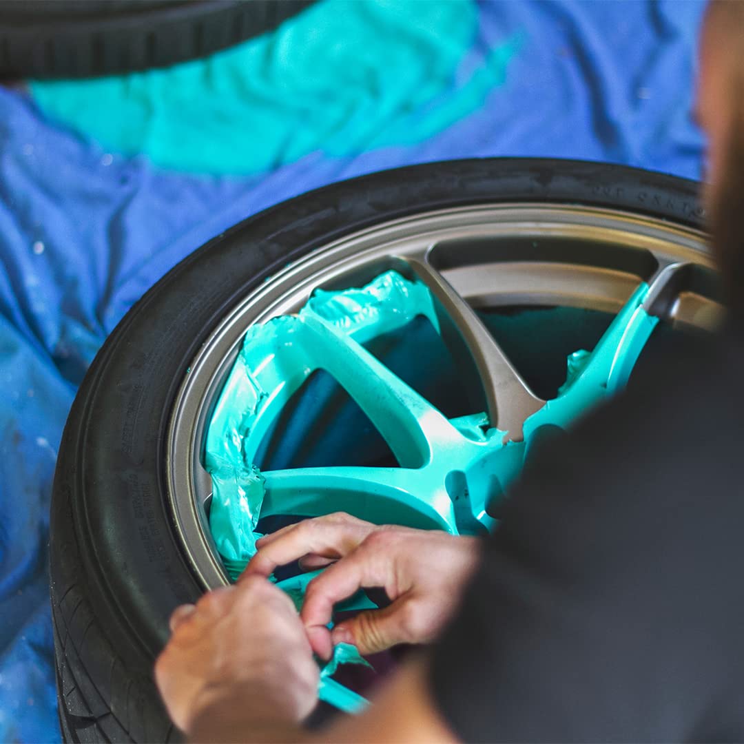 Sprayable Vinyl Wrap Superwrap for Wheels & Accessories - 11oz Spray Can/Paint - High Gloss - Miami Teal (Requires a White Base Coat)