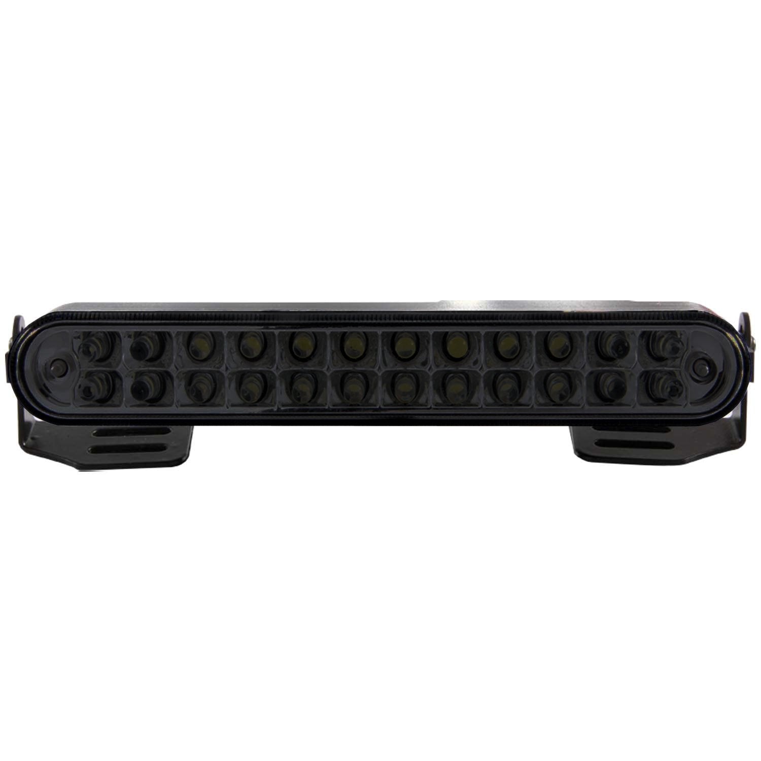 6.5" AnzoUSA Red/Smoke LED Daytime Running Light
