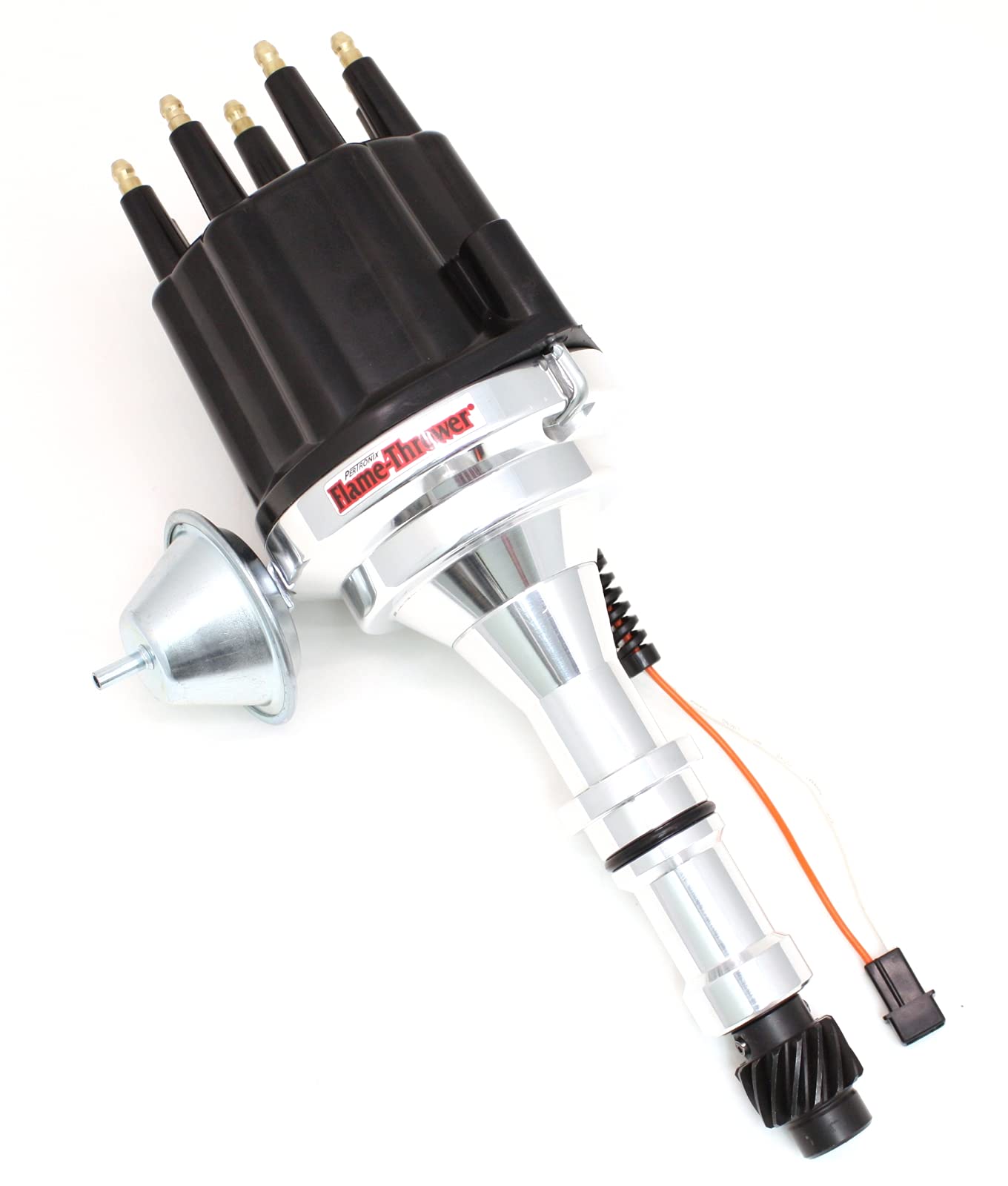 Pertronix Billet D350710 Distributor (Mag Trig Buick 400-455 Black Male cap)