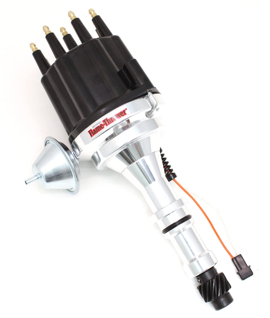 Pertronix Billet D350710 Distributor (Mag Trig Buick 400-455 Black Male cap)
