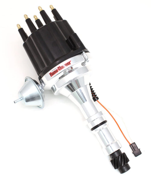 Pertronix Billet D350710 Distributor (Mag Trig Buick 400-455 Black Male cap)