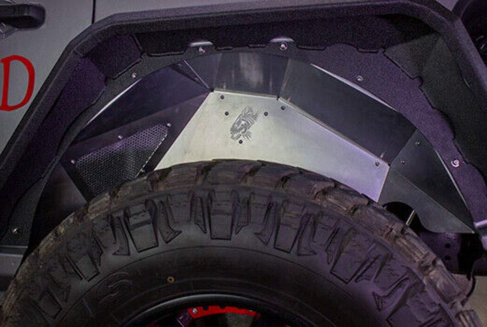 Fishbone FB33108 Offroad - Raw Front and Rear Inner Fenders
