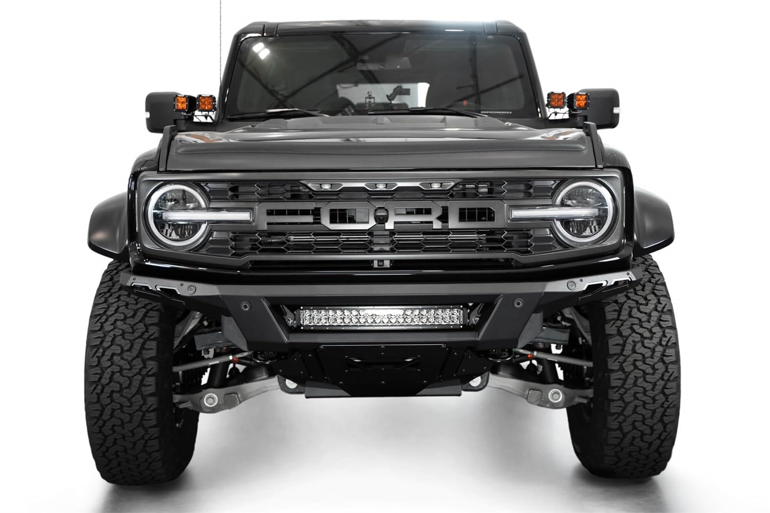 Addictive Desert Designs F260262110103 - Addictive Desert Designs Phantom Front Bumper Fits 22-24 Compatible with/Replacement for Bronco