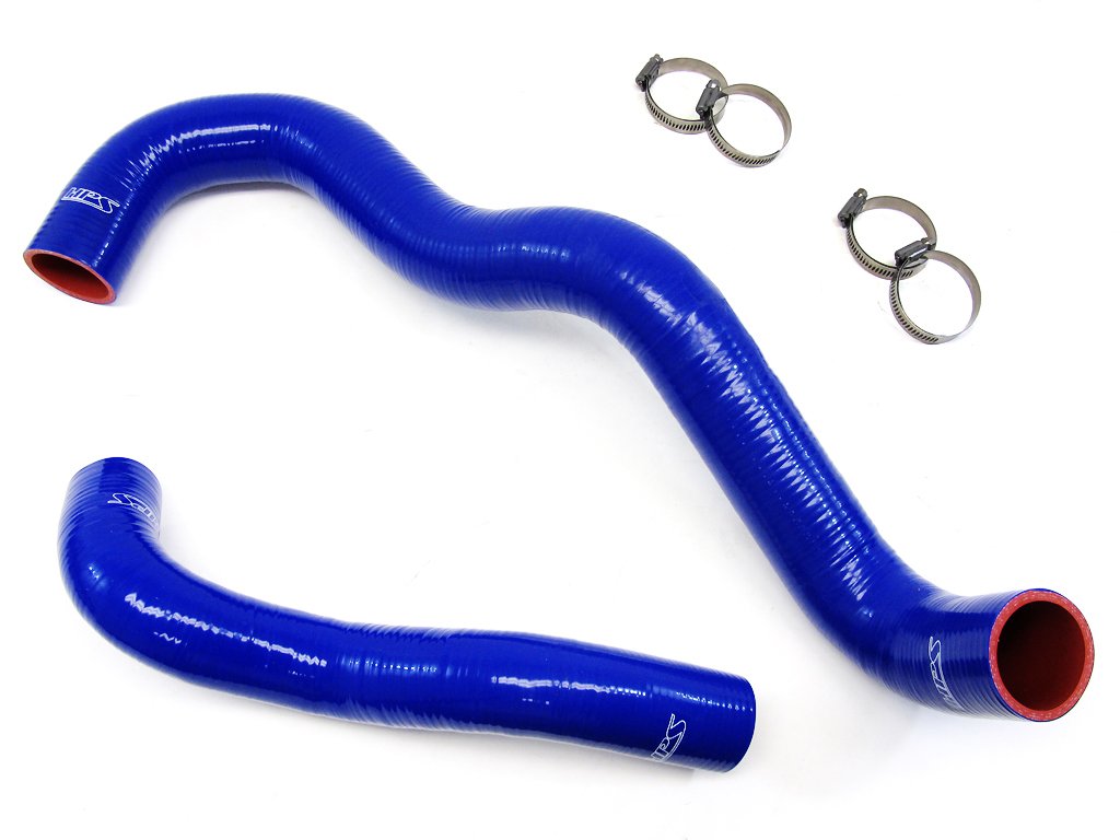 Blue HPS 57-1075-BLUE-1 Silicone Radiator Coolant Hose Kit