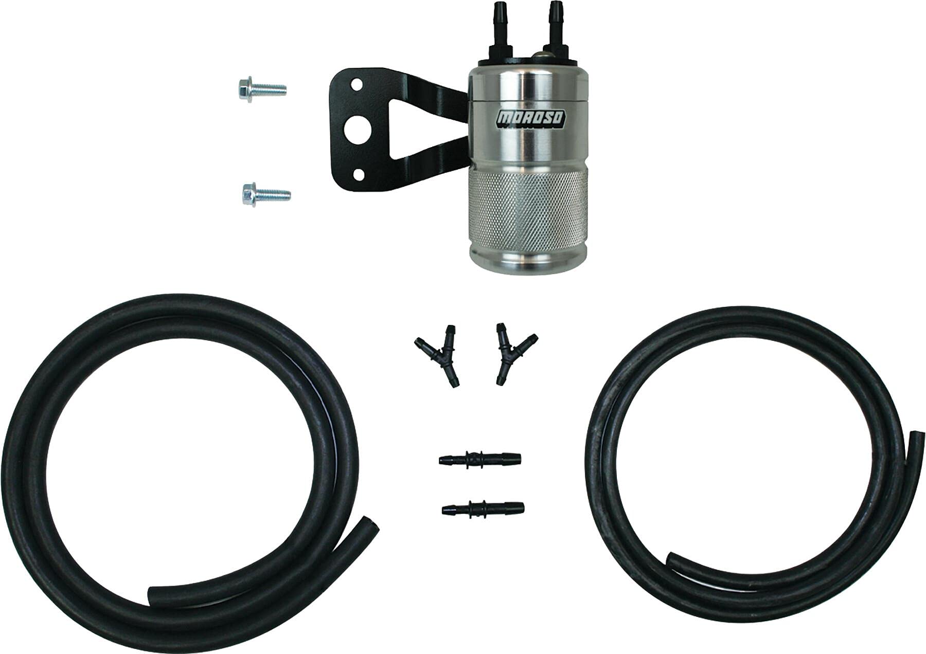 Separator, Moroso 85720: Air Oil, H-D Twin Cam With Ss Teardrop Air Cleaner Part Numbers 170-0303B, 170-0304B, 170-0312B, Black