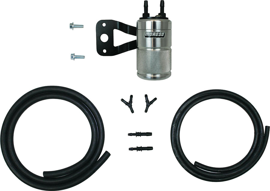Separator, Moroso 85720: Air Oil, H-D Twin Cam With Ss Teardrop Air Cleaner Part Numbers 170-0303B, 170-0304B, 170-0312B, Black