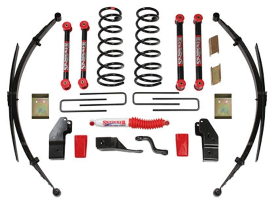 Skyjacker Lift Components D4512KS - Skyjacker 4WD Suspension Lift Kits Suspension Lift - 4WD - 4.0-4.5 in. Front - Leveled Rear - Dodge - Ram 2500 - 3500 Pickup - Diesel - 8.0L V10 - Kit