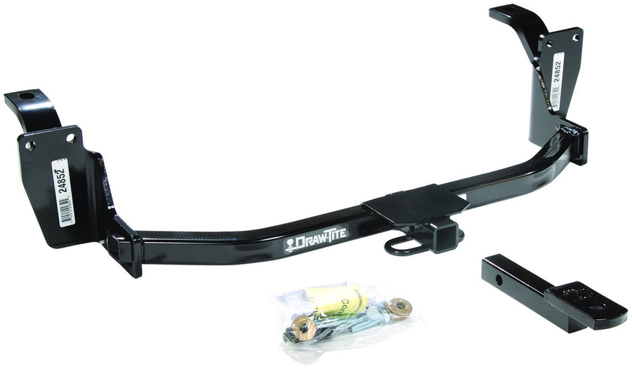 Draw-Tite Class 1 Trailer Hitch 24852, 1.25 Inch Receiver, Black, Compatible with 2012-2015 Honda Crosstour, 2010-2011 Honda Accord Crosstour