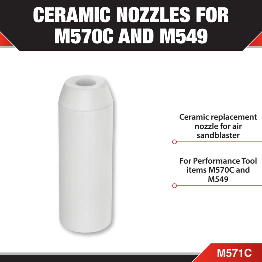 M571C Performance Tool Ceramic Replacement Nozzles for M570C