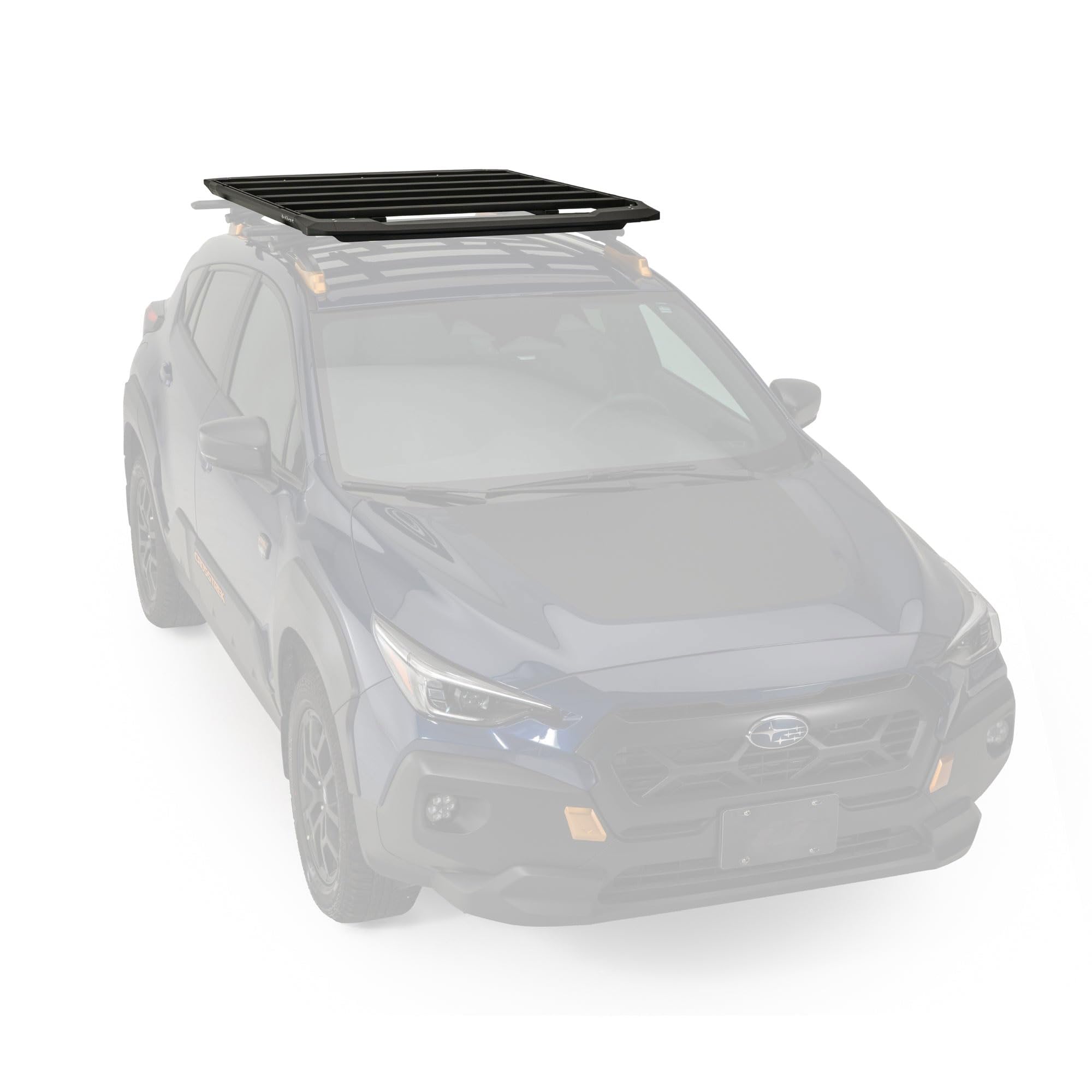 DEK KUAT Crossbar Mounted Rooftop Platform Rack Non-Lit with Adjustable Crossbars and Universal Secure Mounting System, 300lbs Capacity, 54" W x 80" L