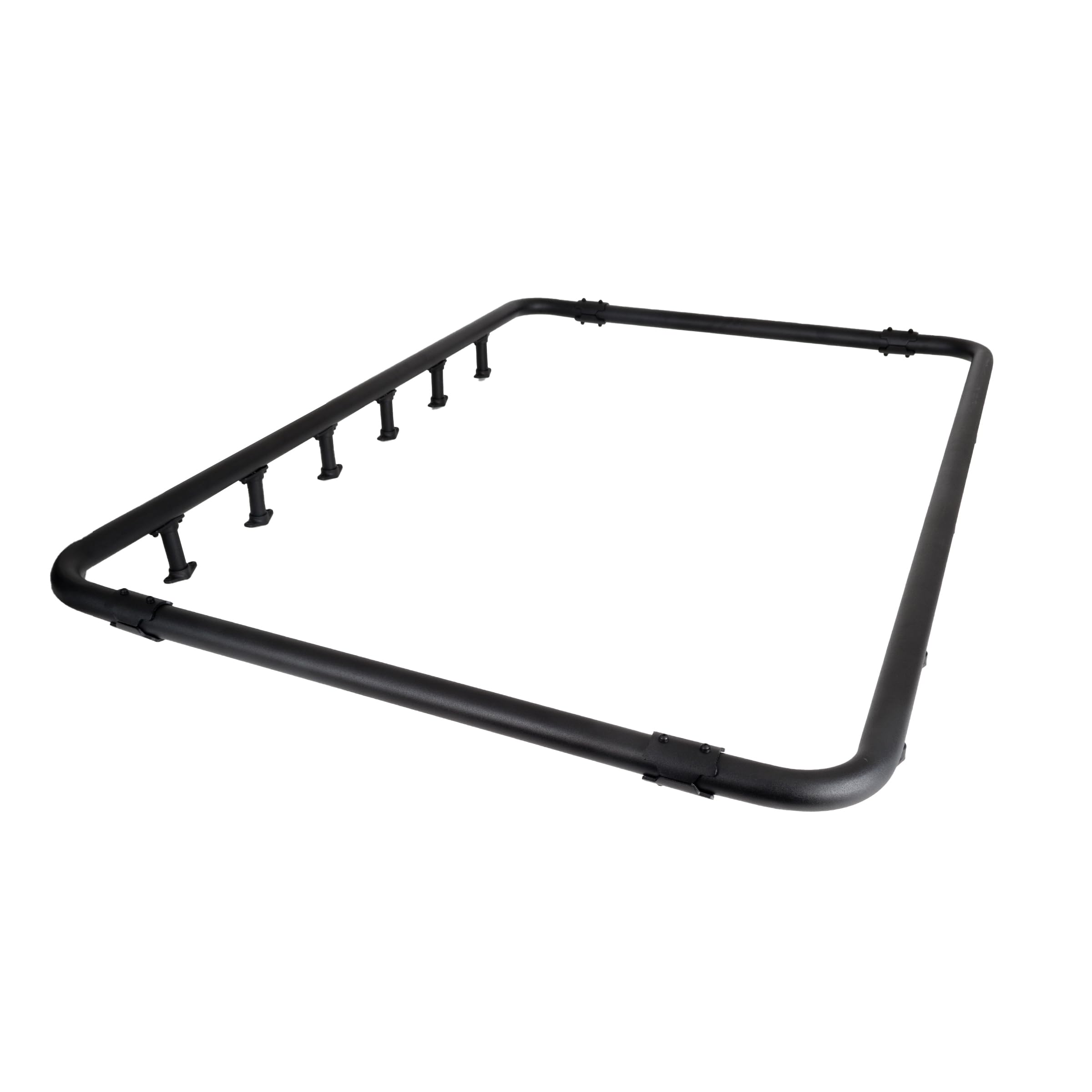Go Rhino Quad-Rail Kit SRM500 | Aluminum, Textured Black | 5935073T | Fits Go Rhino 75" SRM500 Roof Racks