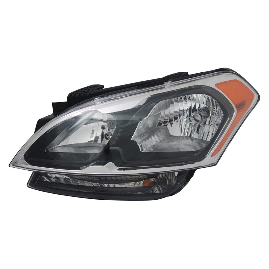 Left TYC Headlight Assembly Compatible with 2012-2013 Kia Soul