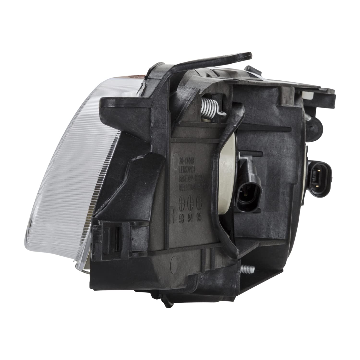 Right TYC Headlight Assembly Compatible with 1993-1997 Toyota Corolla