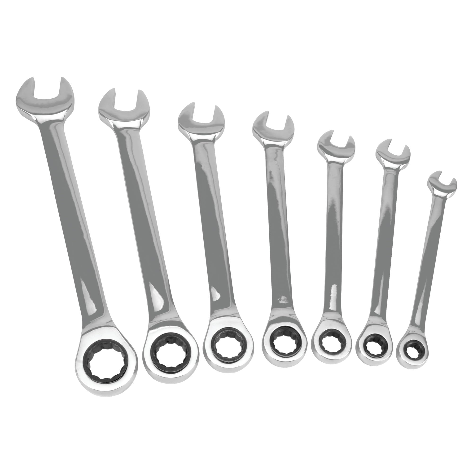 W1092 Performance Tool Metric Ratcheting Wrench Set, 7-Piece