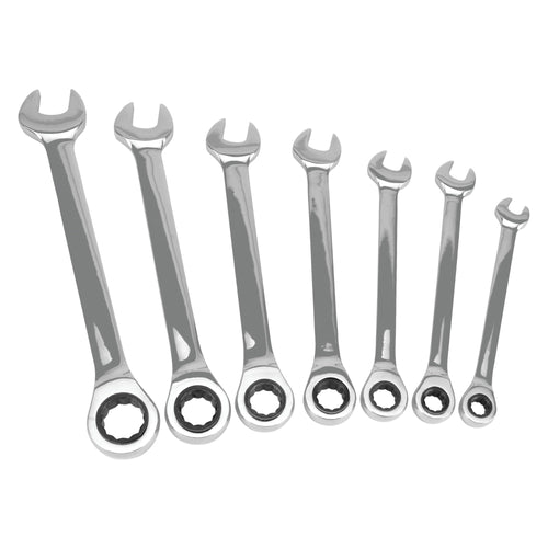 W1092 Performance Tool Metric Ratcheting Wrench Set, 7-Piece