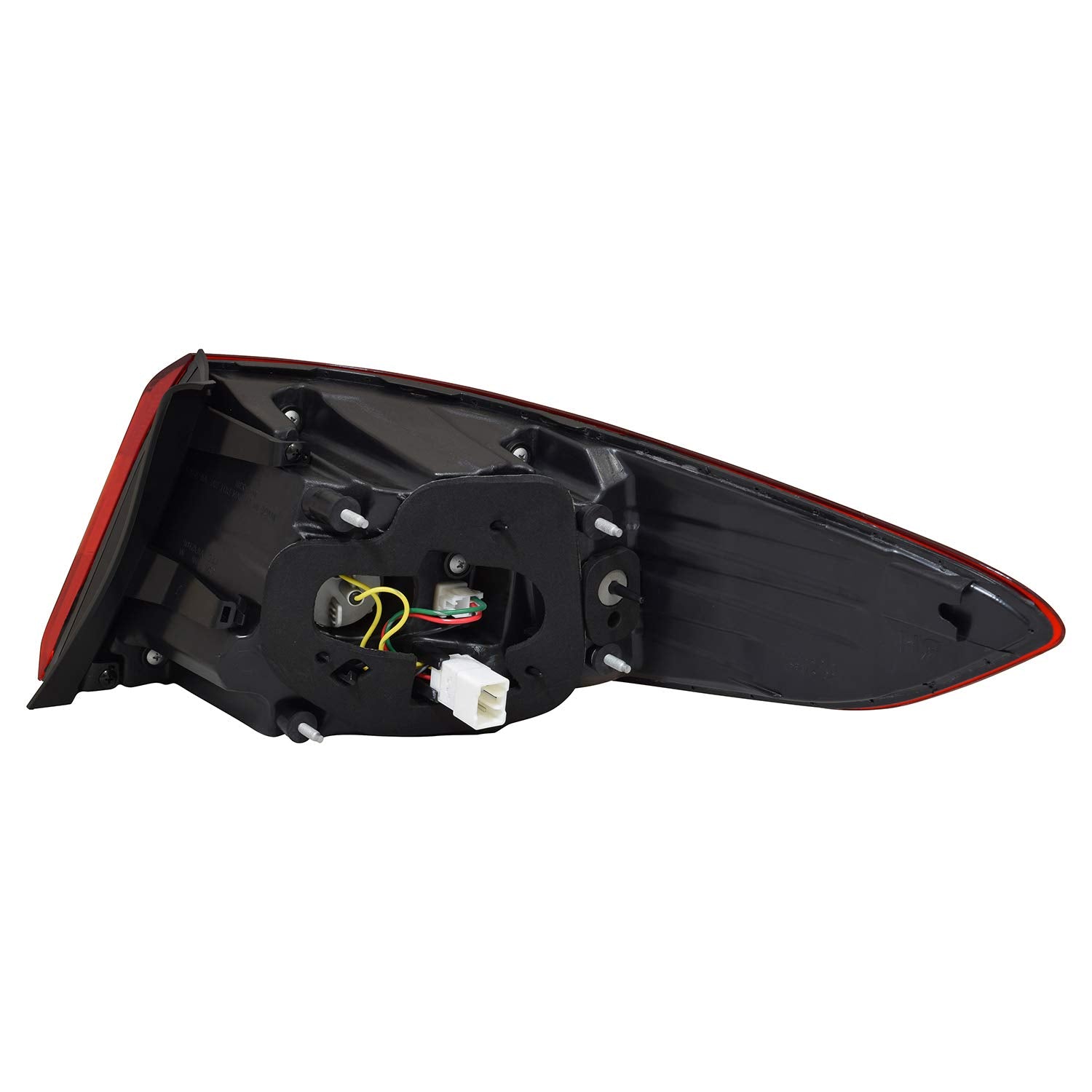 Left TYC Tail Light Assembly Compatible with 2015-2017 Hyundai Santa Fe
