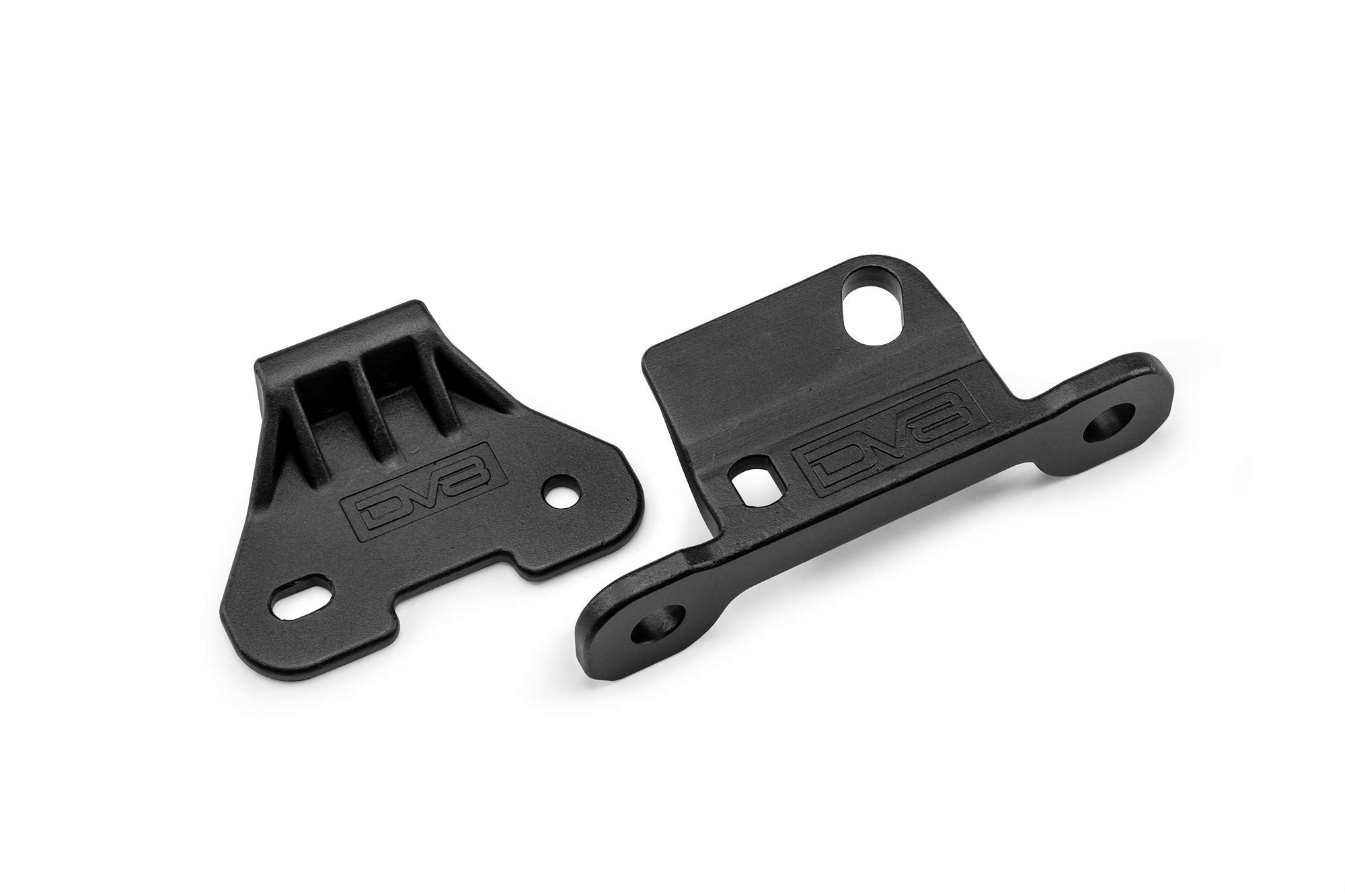 Hard Top Mounting Brackets DV8 Offroad for 2018-2025 Jeep Wrangler JL & Gladiator JT | Complete Set | Steel Construction | Micro-Texture Black Powder Coat
