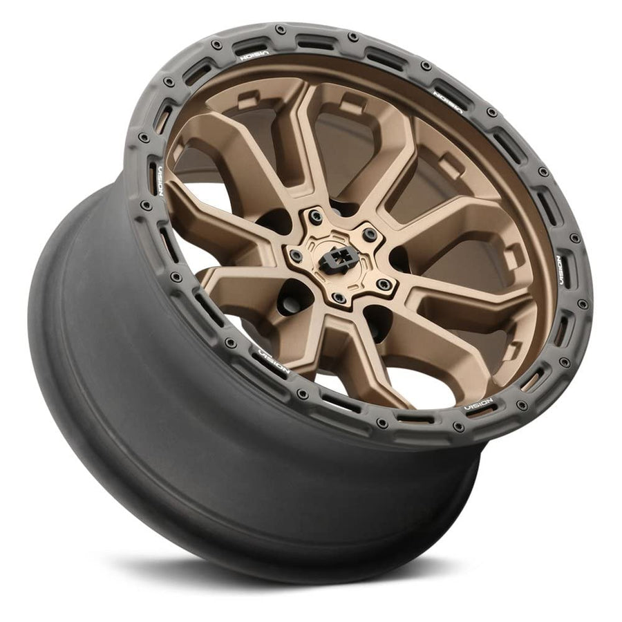 405 Vision Korupt 18x9 5x5" -12mm Bronze Wheel Rim 18" Inch