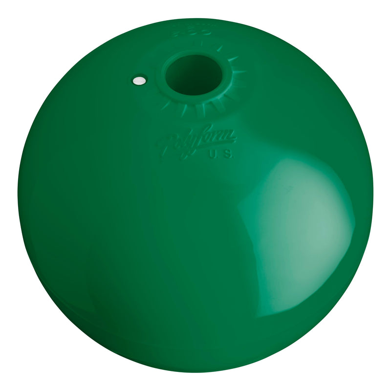 CC-2 Polyform Mooring and Marker Buoy - Forest Green