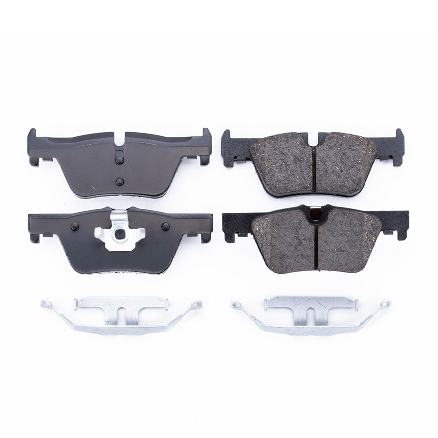 Z17 Power Stop 17-1613 Rear Ceramic Brake Pads with Hardware