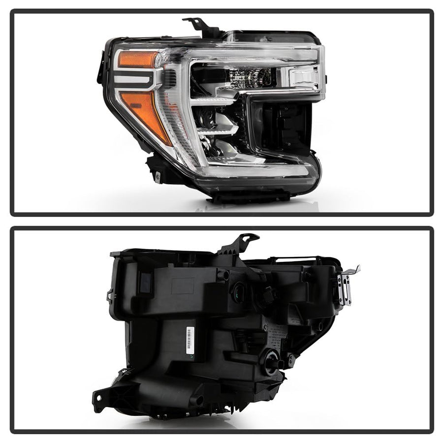 GMC Sierra 1500 19-22 Spyder (POE) Halogen Signal w/LED high Low Beam Headlight - OE Right (84621805)