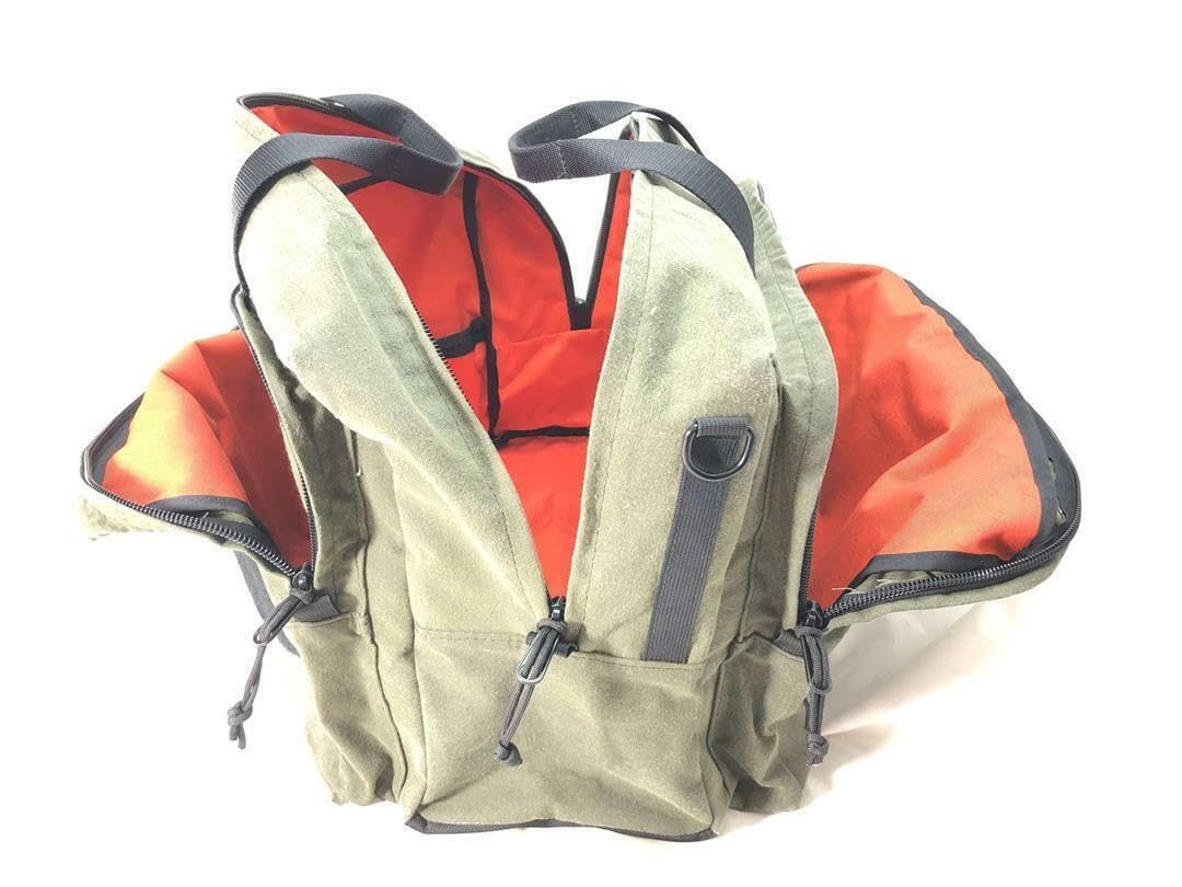 Ultimate Recovery Gear Bag Factor 55 Made from Cordura and Heavy-Duty Zippers, Large - Tan