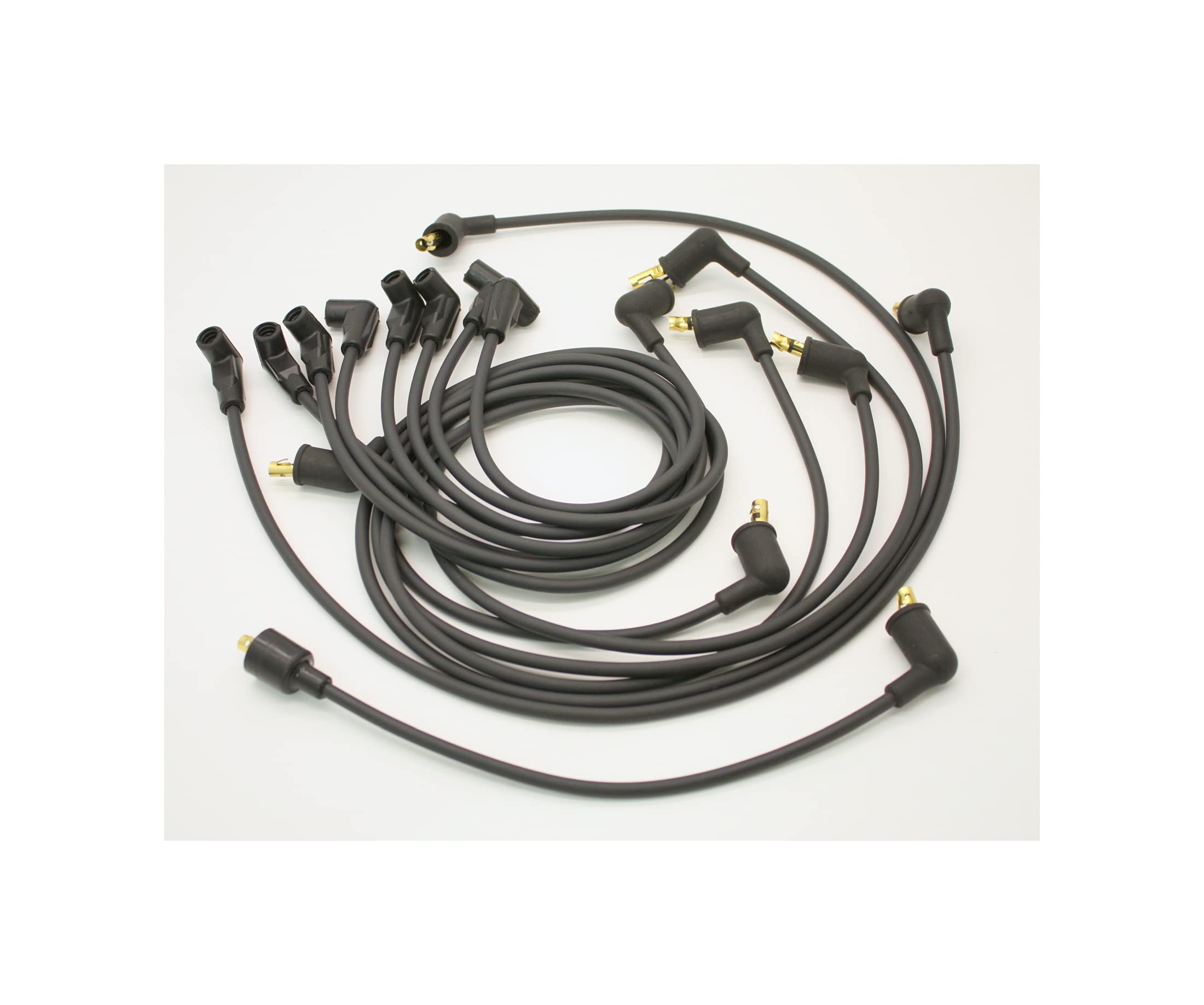 Black Pertronix 708107 Flame-Thrower Custom Fit 8 Cylinder Spark Plug Wire