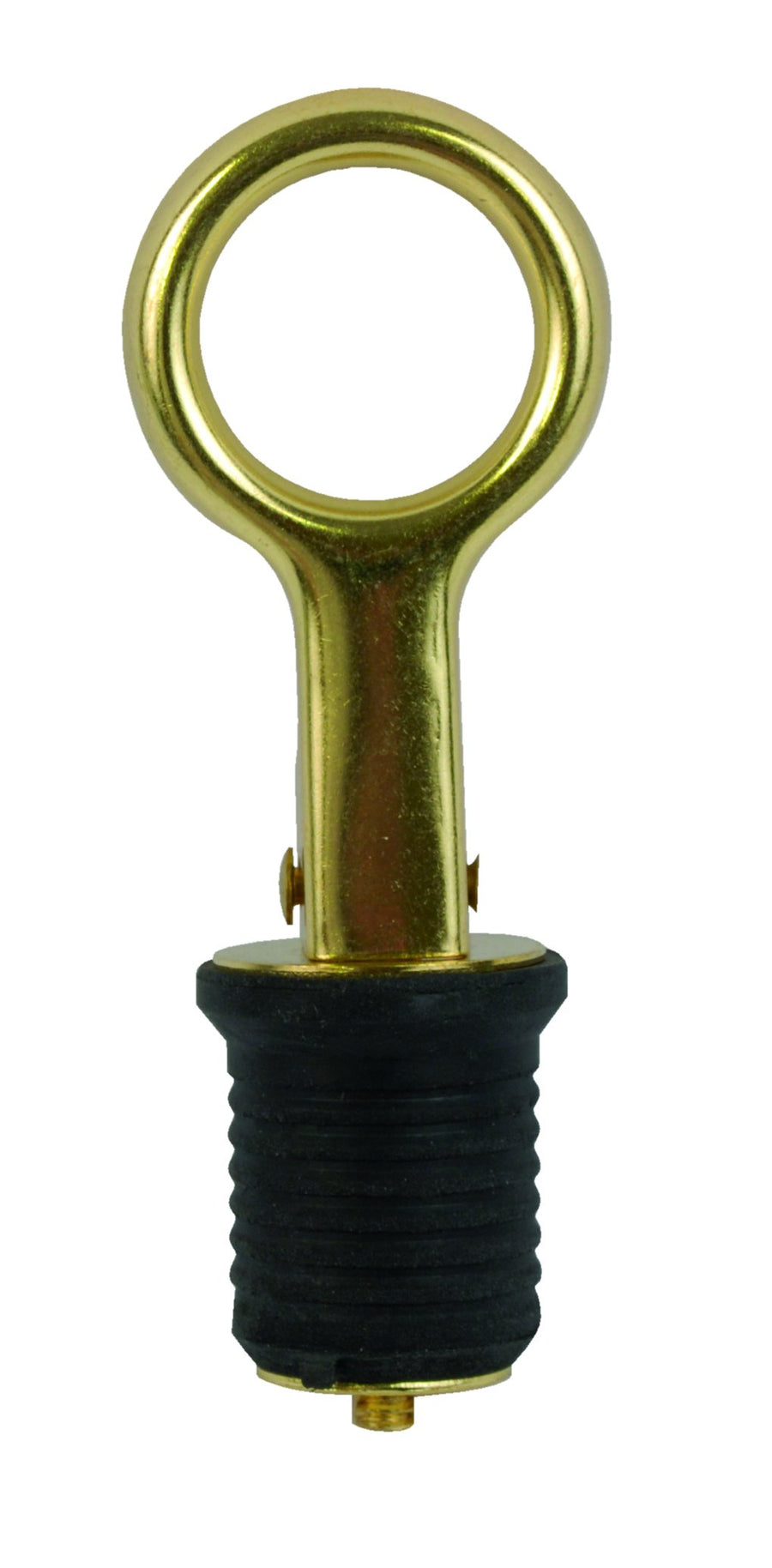 Brass Snap-Handle Attwood 11591-3 1-Inch Drain Plug