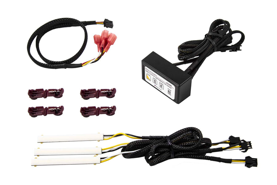 High Density LED Strip Lights Switchback Triple 3 Inch Kit Diode Dynamics
