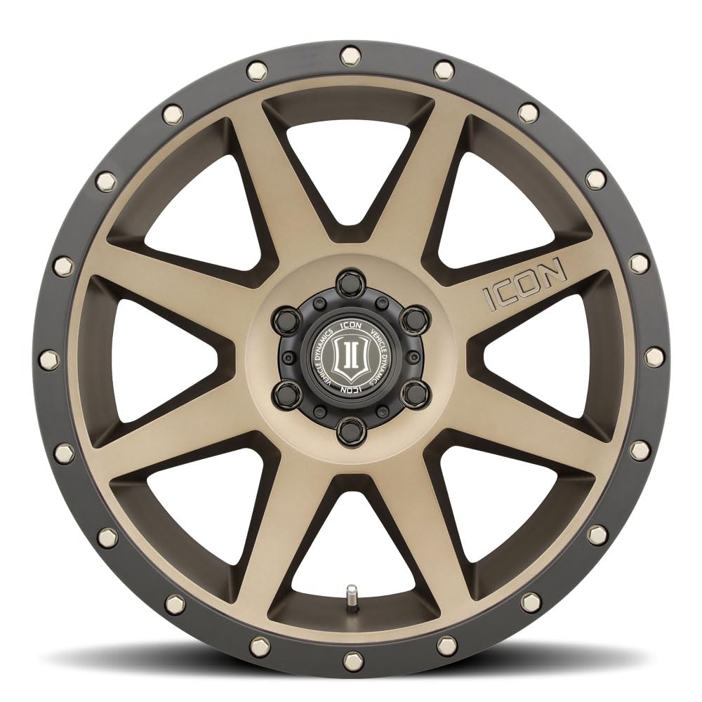 20 x 9/5 x 150 ICON Alloys Rebound, Bronze, 16mm Offset, 5.625" BS, 1820905556BR