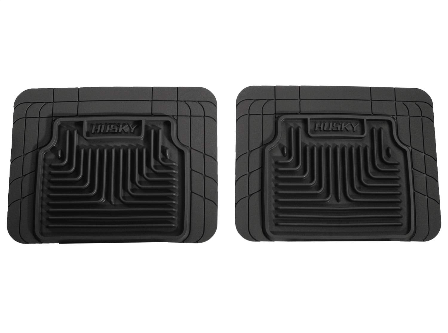 Husky Liners - 2nd Or 3rd Seat Heavy Duty Floor Mats | 2007 - 2013 Chevrolet Silverado 1500/2500/3500 HD, 2004 - 2007 Chevrolet Malibu, and more , Black | 52031