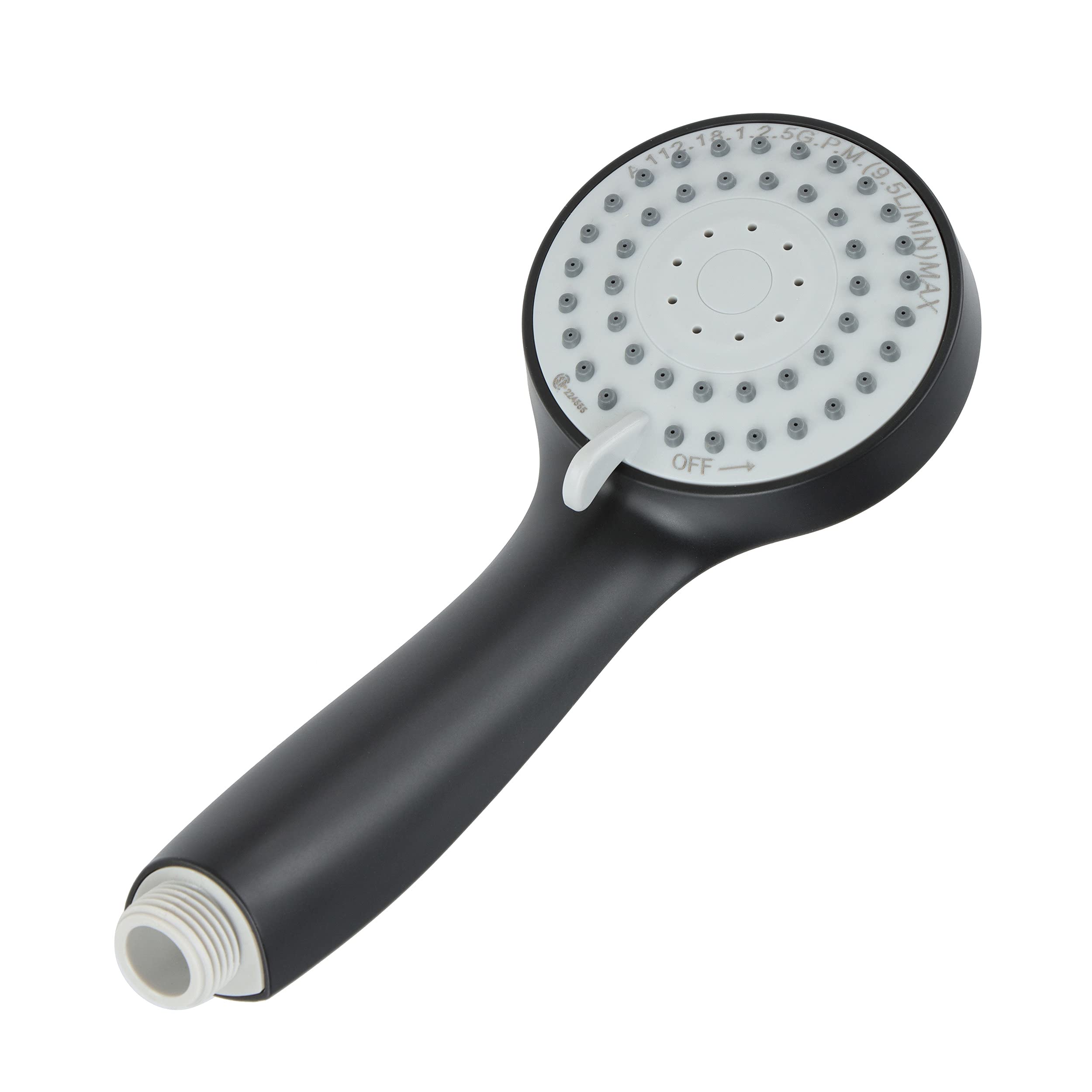 Empire Faucets 21" Durable Metal RV Shower Slide Bar - MB-SLDBR-BM-MTL-2-E Black Matte