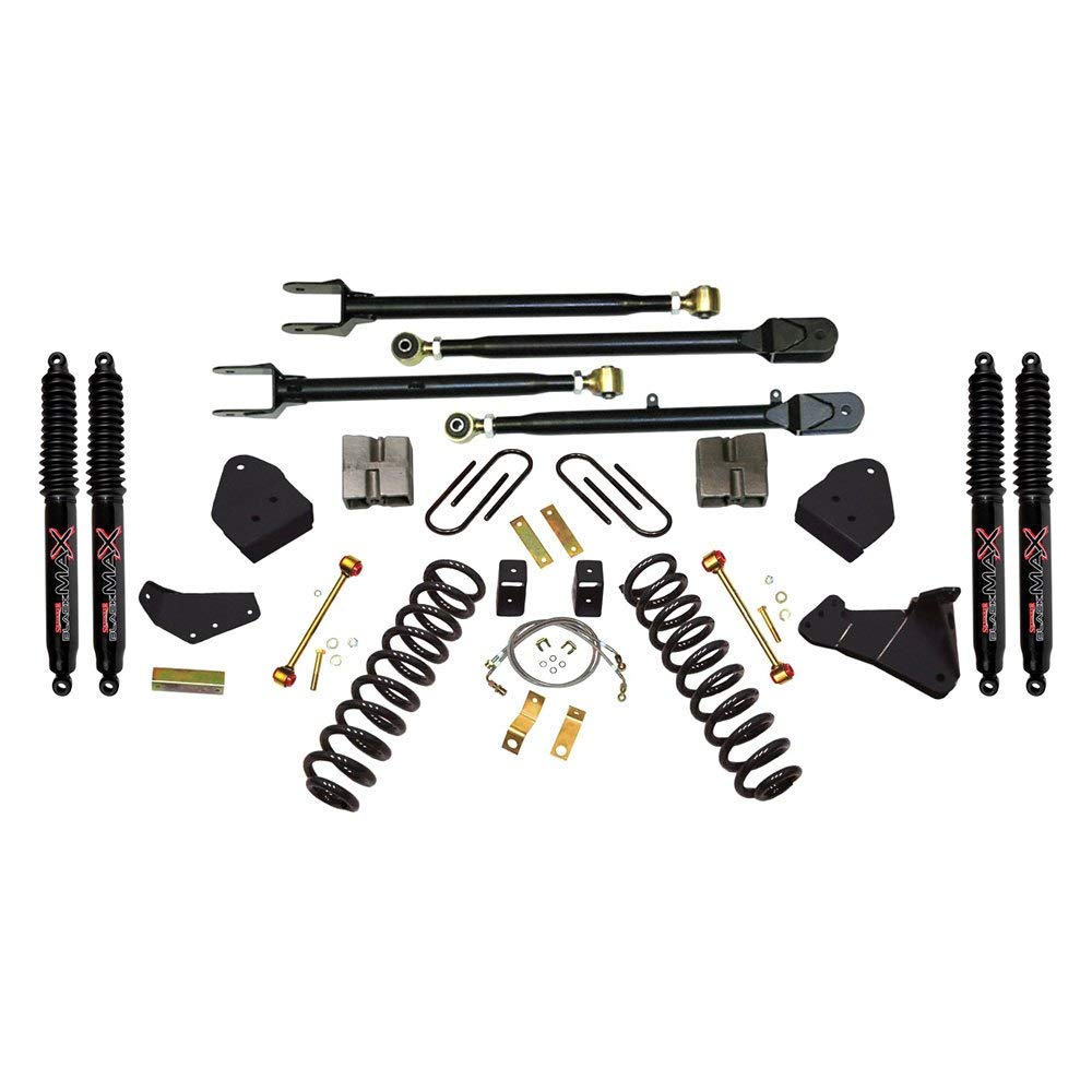 Skyjacker Suspension Lift Kit F86024K-B w/Shock Black MAX Shocks 6 in. Lift