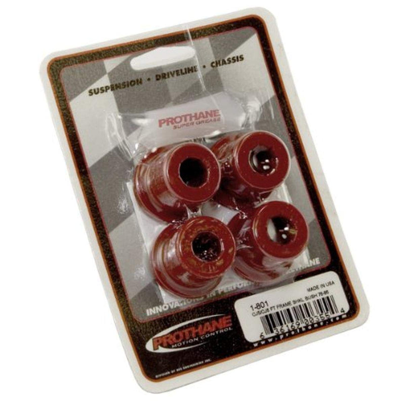 Suspension Leaf Spring Shackle Bushing Kit, Rugged Ridge | Front, 4 Piece | 18366.01 | Fits 1976-1986 Jeep CJ