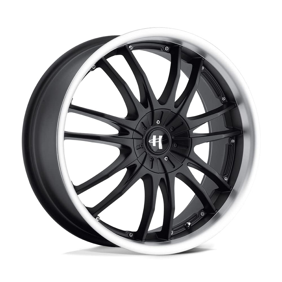 Helo HE845 5X4.5/5.0 17X7.5 G-BLK MACH 42MM - HE84577554342A
