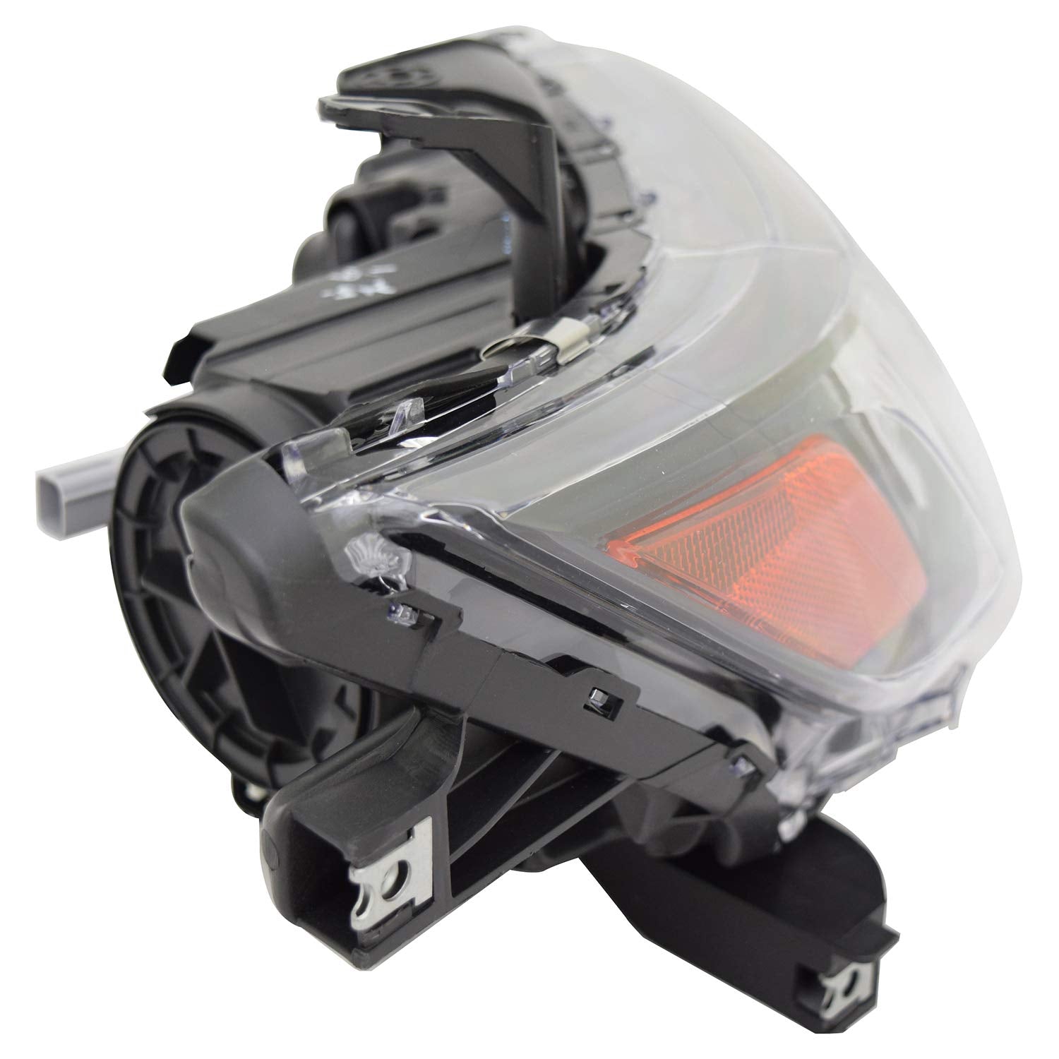 Right TYC Headlight Assembly Compatible with 2016-2020 Mitsubishi Outlander