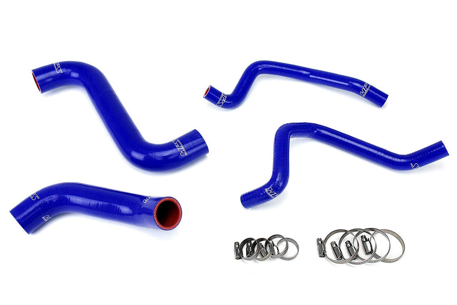 3-ply HPS Blue Reinforced Silicone Radiator + Heater Coolant Hose Kit 57-1810-BLUE