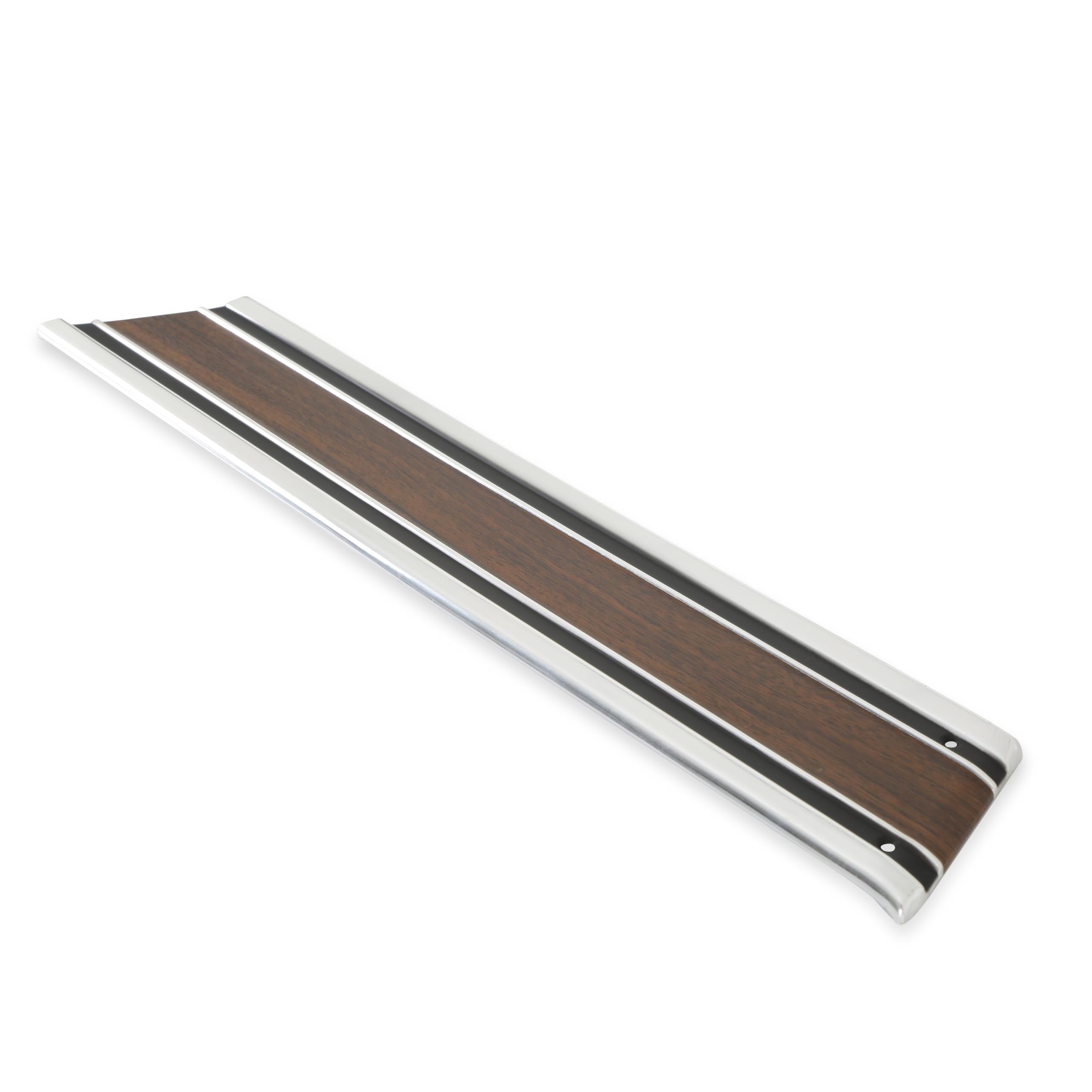 M0026R-69 Brothers Trucks Bedside Molding-Lower-Rear-Fleetside-Shortbed-RH-Wood