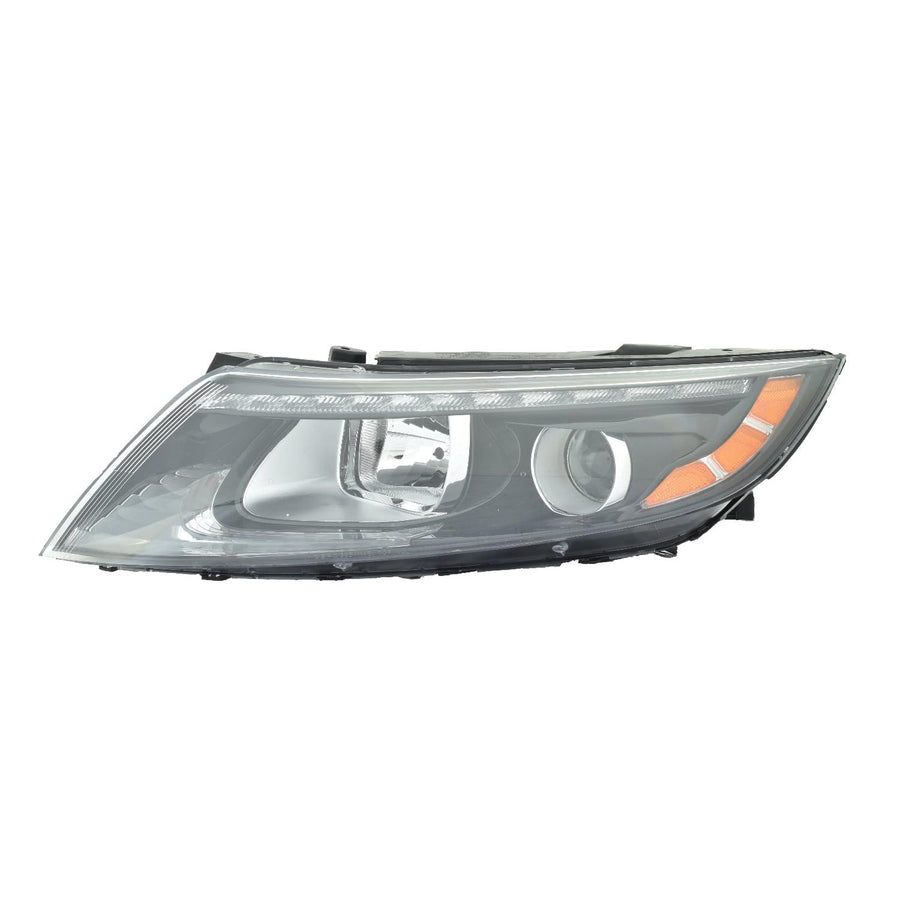 Kia Optima 14-15 Headlight HID with Day time Running Light USA Built Driver Side CAPA | DOT Certified 92101 2T560 | KI2502178C ACK