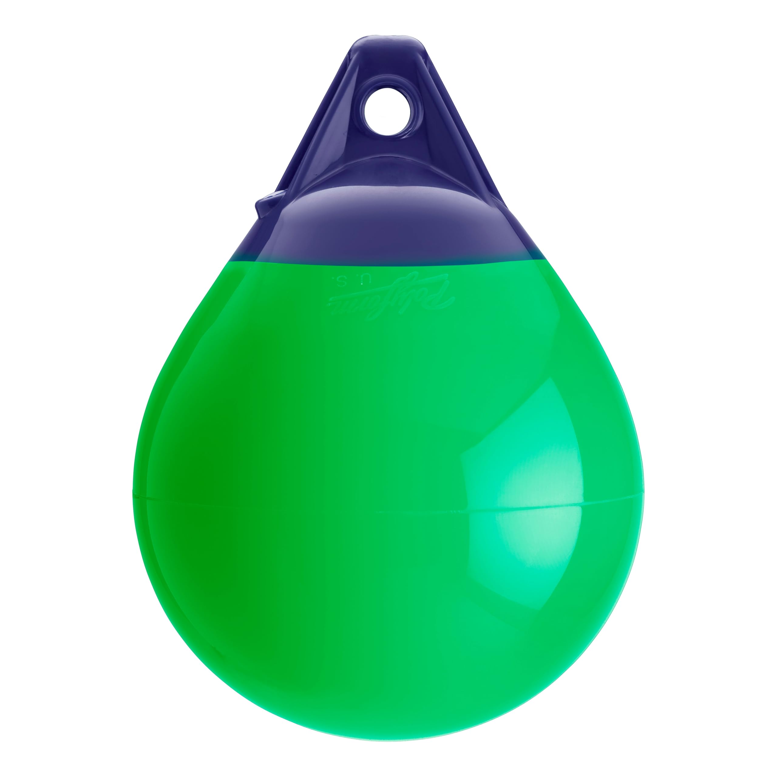 Polyform A-1 Standard Blue Ropehold Buoy - Green
