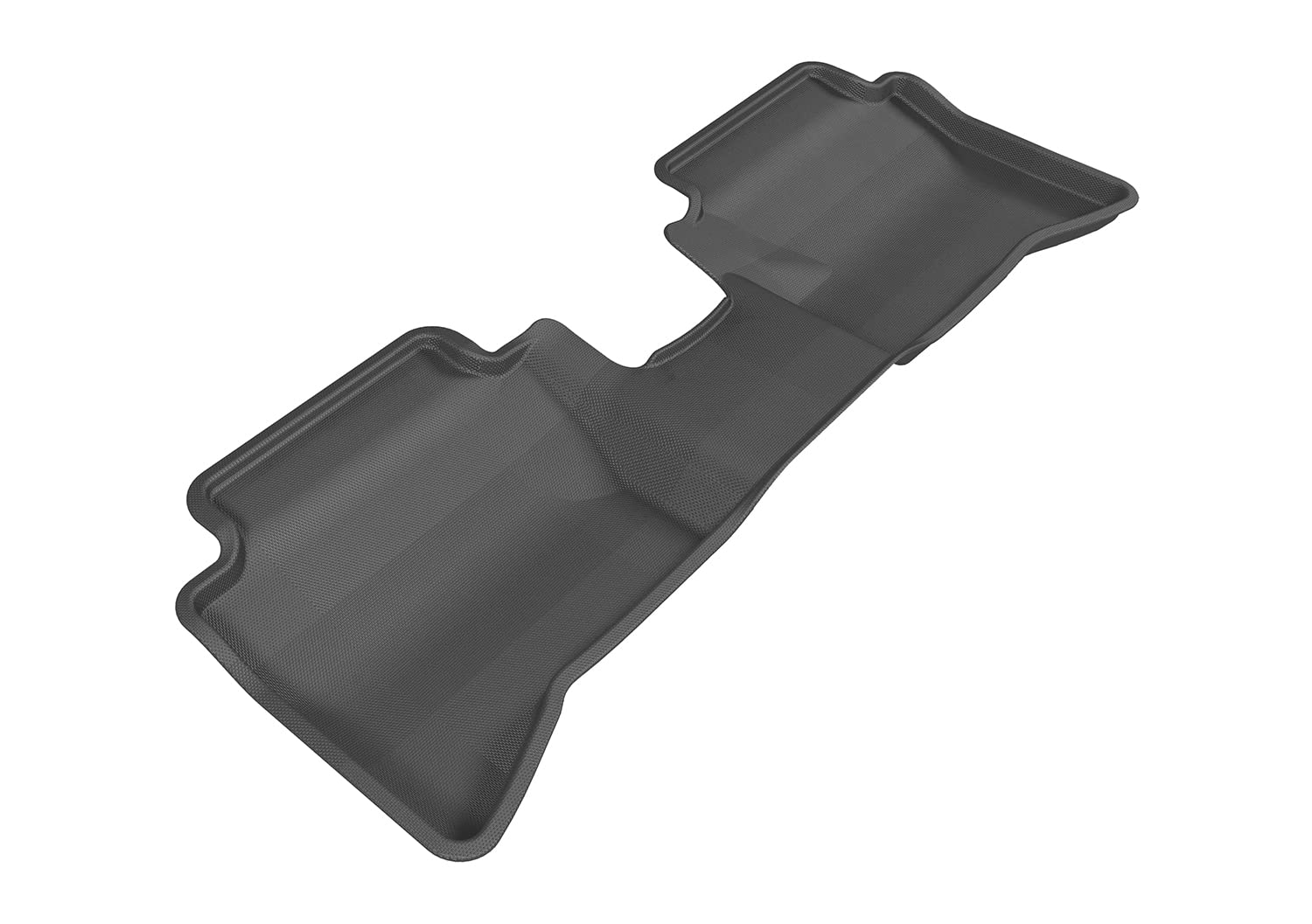 3D MAXpider Kagu 2nd Row Floormats - Black 2012-2013 Kia Rio/Rio5 (L1KA01421509)