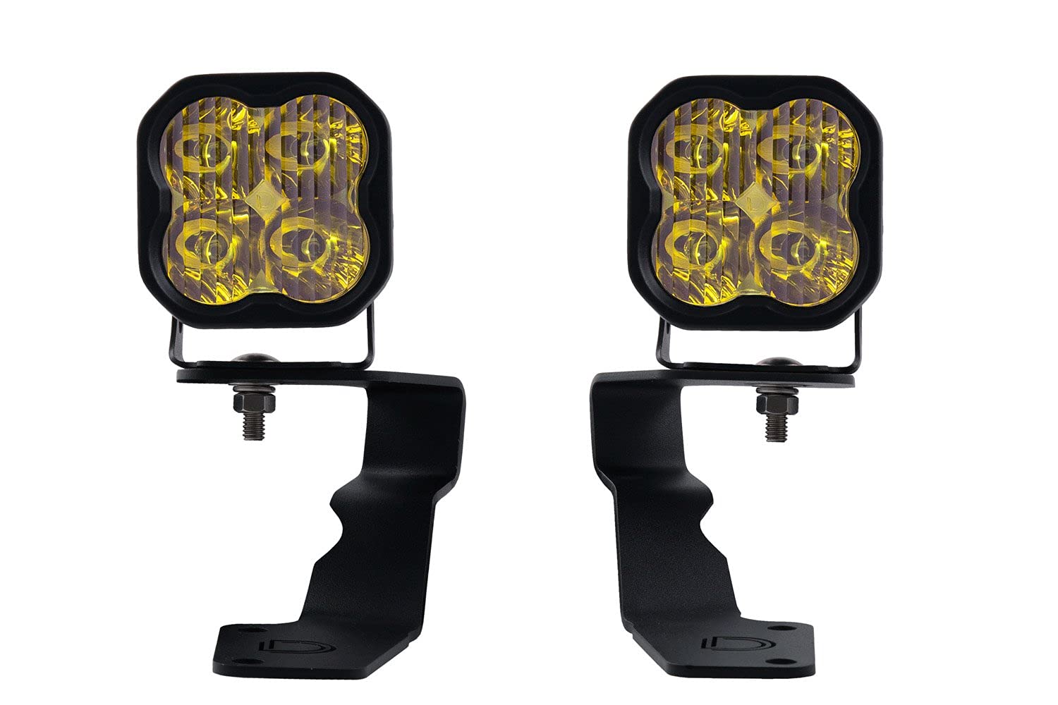 Diode Dynamics DD6613: Ditch Light Kit SS3 LED for 2015-2021 Subaru WRX/STi, Sport Yellow Combo