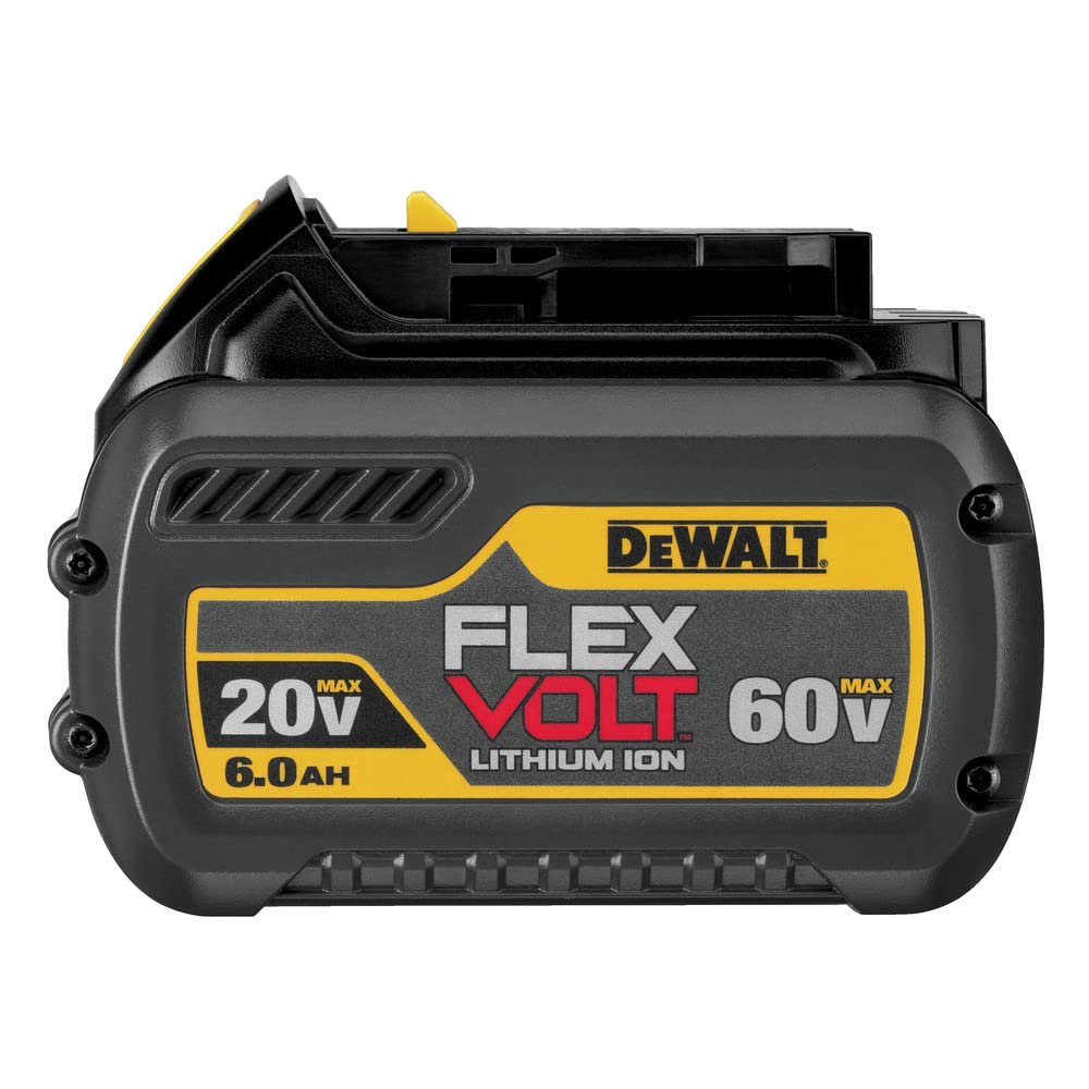 FLEXVOLT DEWALT 20V/60V MAX Lithium Ion Battery, 6.0-Ah (DCB606)