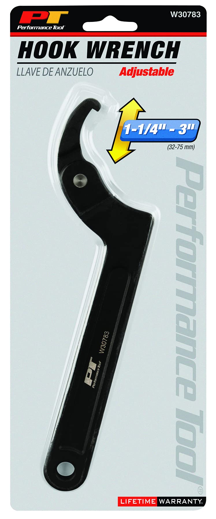 W30783 Performance Tool Collar and Lock Nut Pliers, 1-1/4-Inch to 3-Inch Size Range, Corrosion Resistant Black Phosphate Finish, Chrome Vanadium Alloy Steel