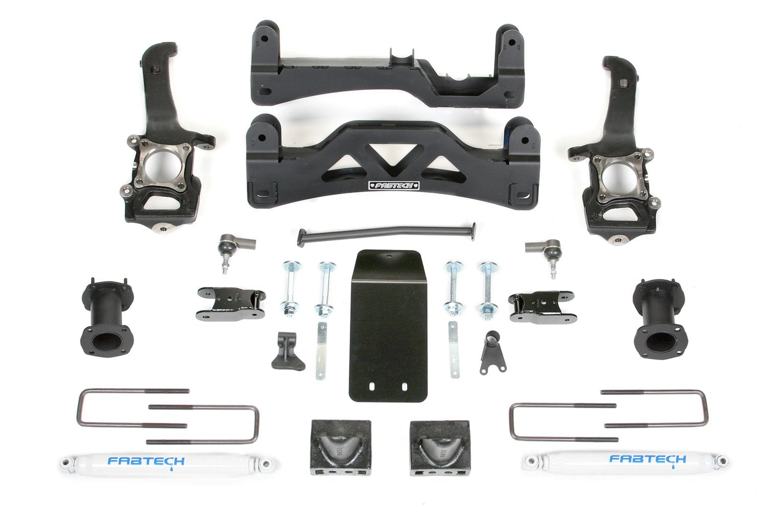Fabtech K2188 Lift System Basic w/Shocks w/Performance Shocks 6 in. Lift System w/Shocks